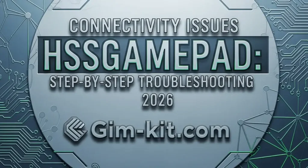 Connectivity Issues HSSGamepad