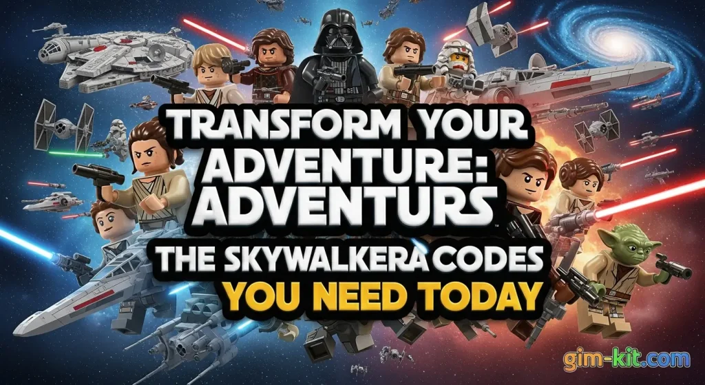 LEGO Star Wars The Skywalker Saga Codes