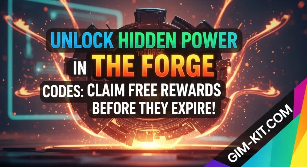 Unlock Hidden Power in The Forge Codes: Claim Free Rewards Before They Expire!