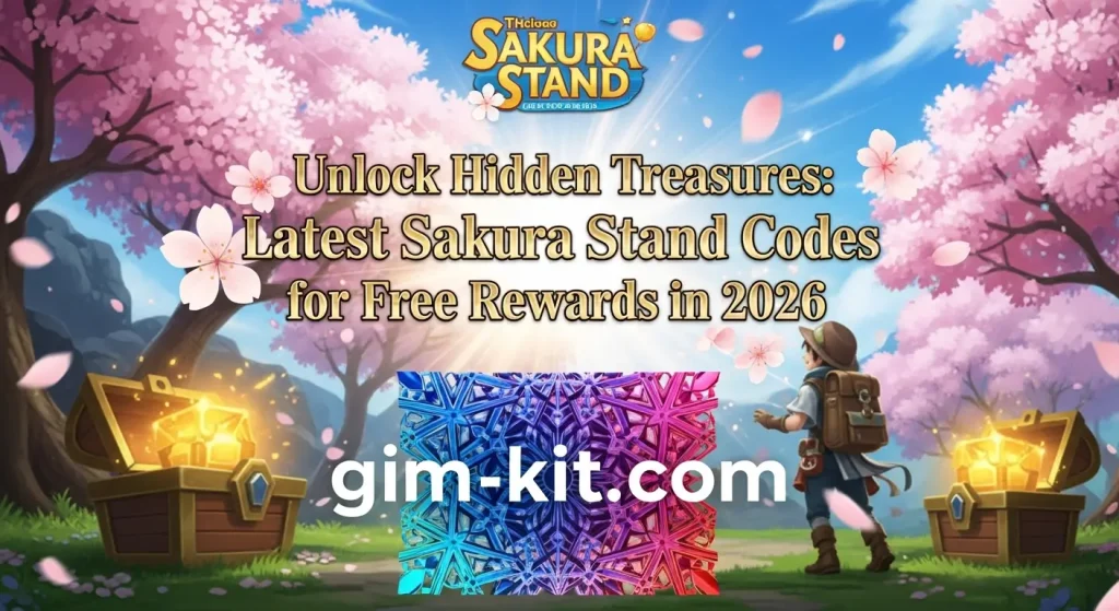 Unlock Hidden Treasures: Latest Sakura Stand Codes for Free Rewards in 2026