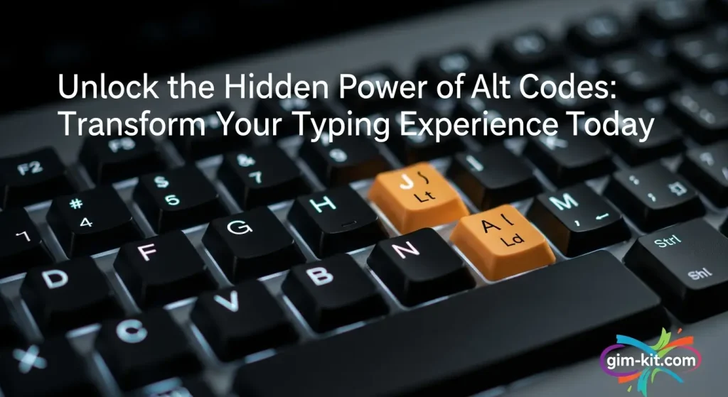 Unlock the Hidden Power of Alt Codes: Transform Your Typing Experience Today Unlock the Hidden Power of Alt Codes: Transform Your Typing Experience Today