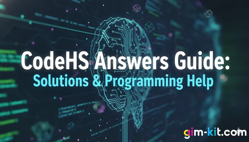 CodeHS Answers