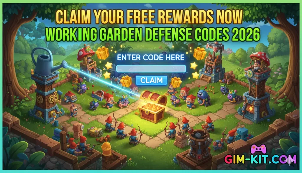 Garden Tower Defense Codes