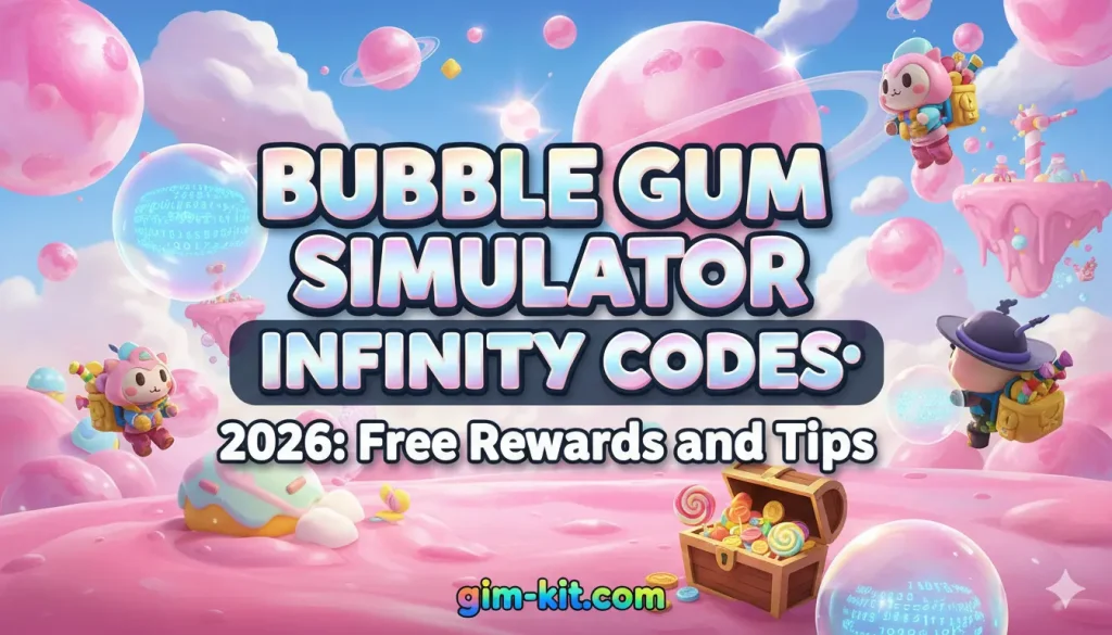 Bubble Gum Simulator Infinity Codes 2026: Free Rewards and Tips Bubble Gum Simulator Infinity Codes