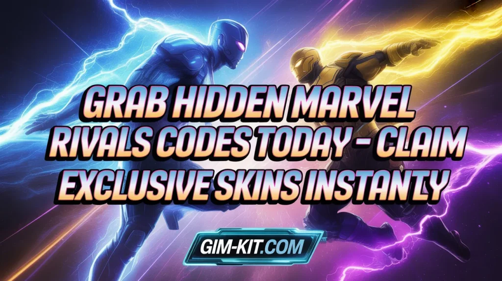 Marvel Rivals Codes
