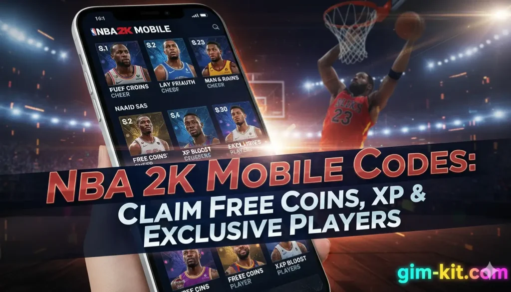 NBA 2K Mobile Codes
