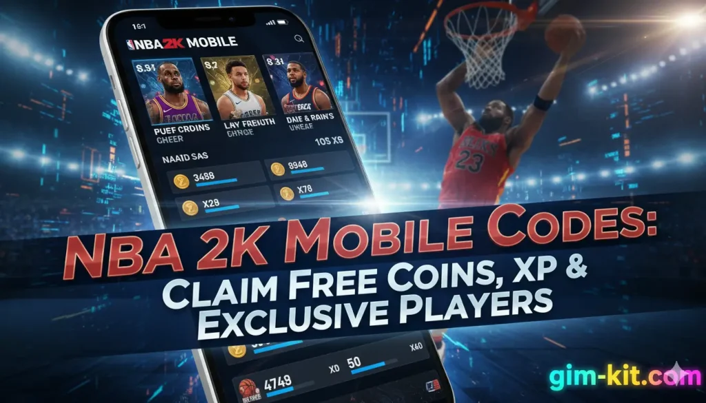 NBA 2K Mobile Codes: Claim Free Coins, XP & Exclusive Players NBA 2K Mobile Codes
