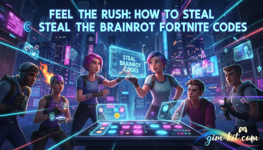 Steal the Brainrot Fortnite Codes