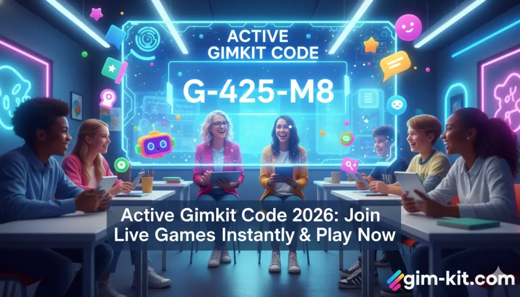 Active Gimkit Code 2026: Join Live Games Instantly & Play Now Active Gimkit Code