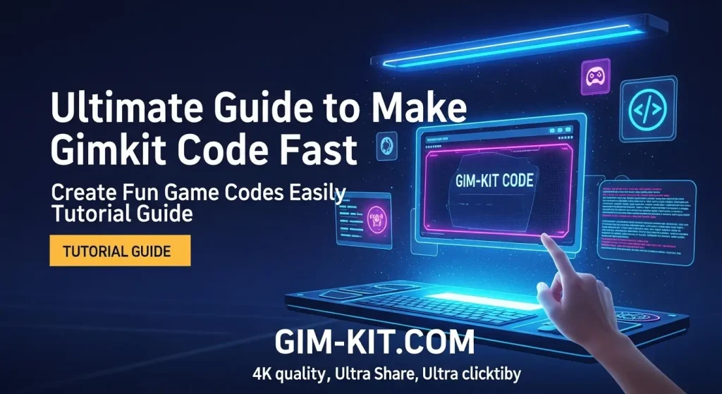 Make Gimkit Code