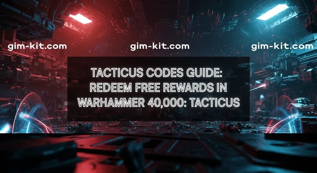 Tacticus Codes