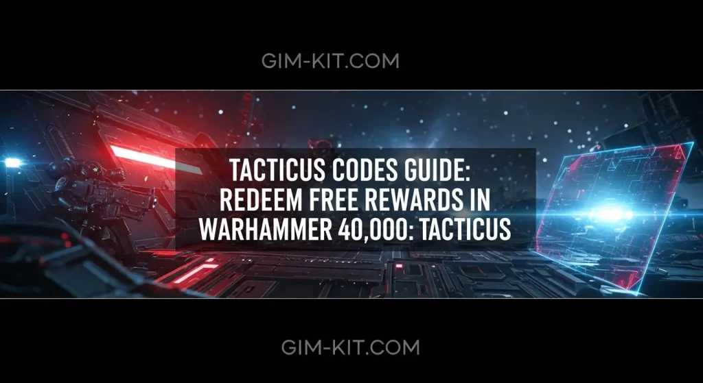 Tacticus Codes