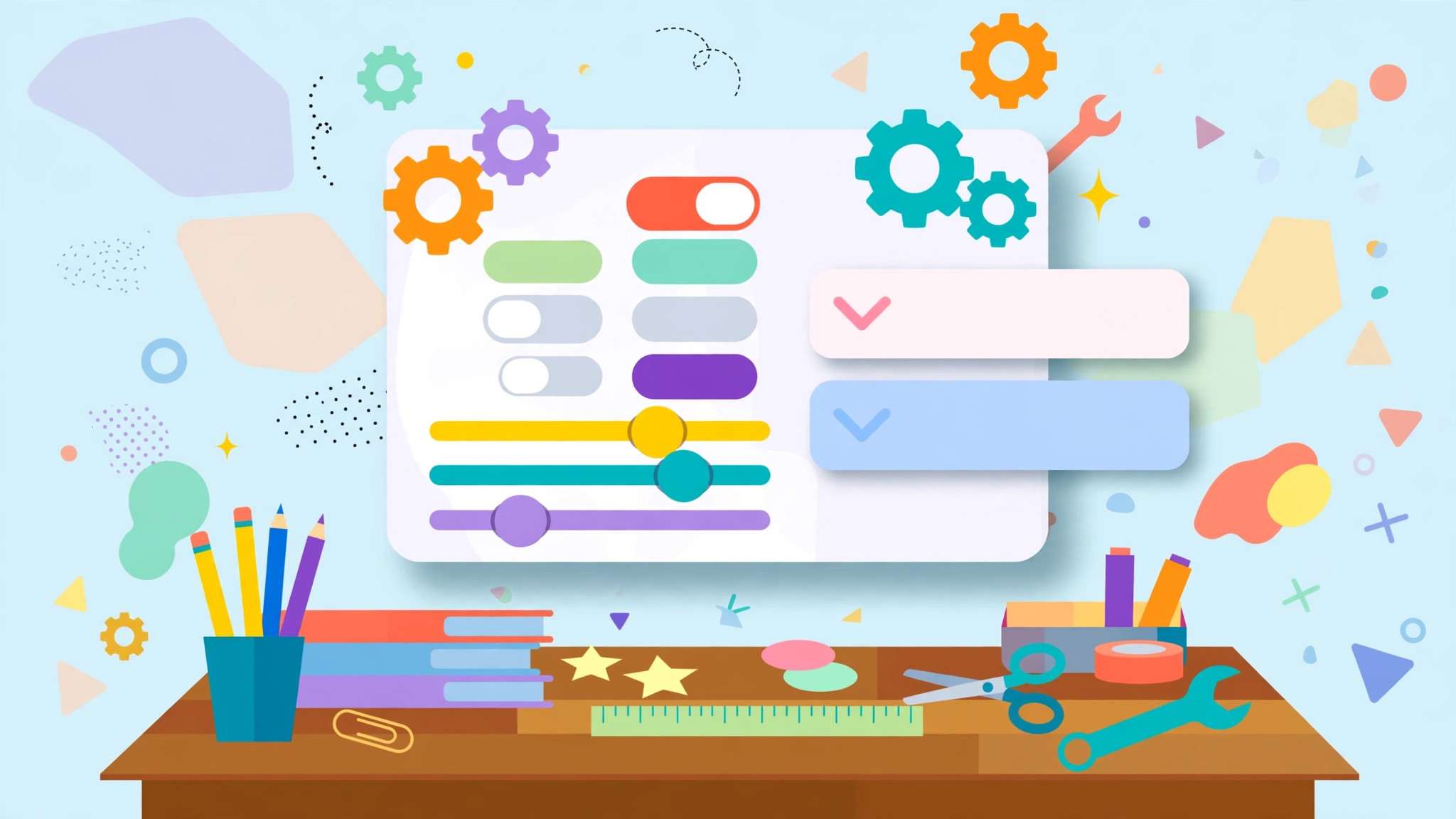 gimkit kit settings panel with toggles for editing a kit