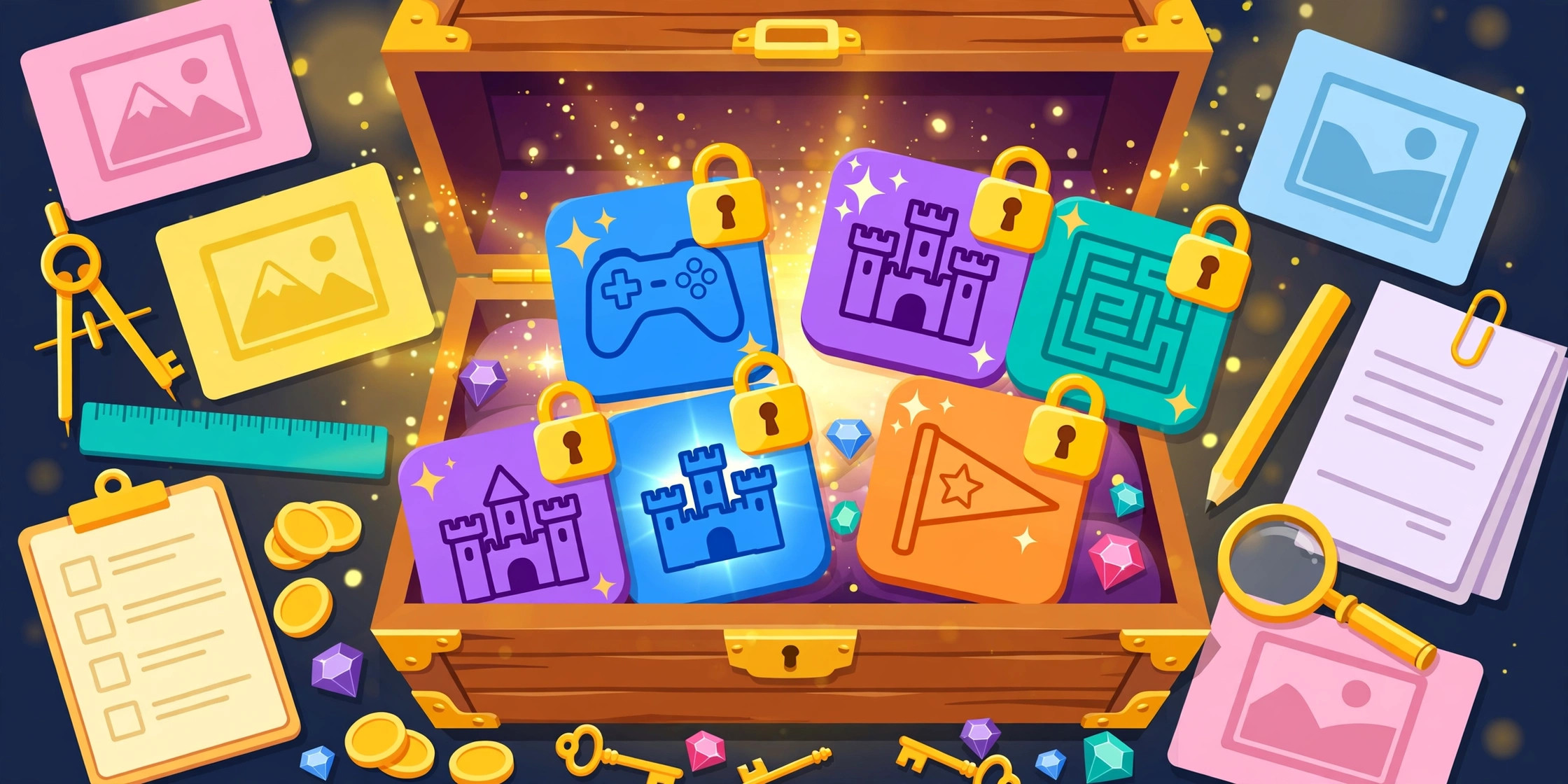 gimkit pro features unlocked in the premium treasure chest